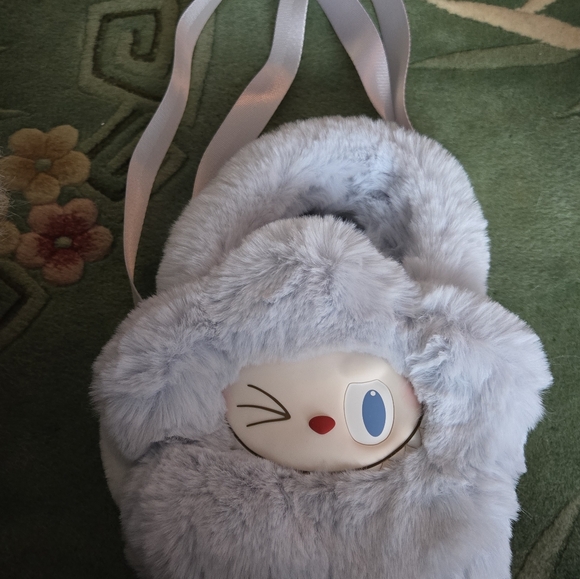 Labubu the Monsters blue flower bag - Picture 1 of 6